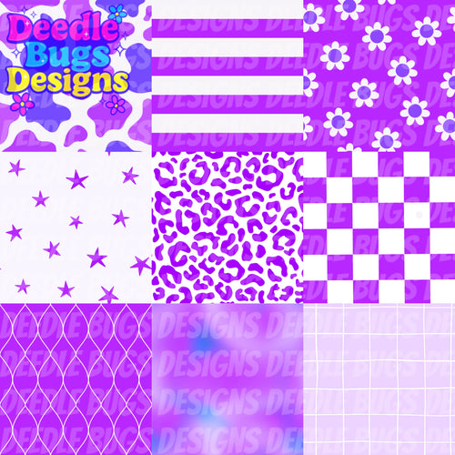 Purple Patchwork