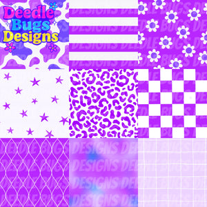 Purple Patchwork