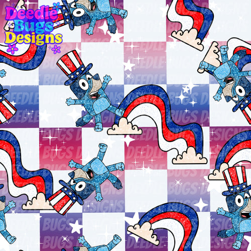 Patriotic Heeler