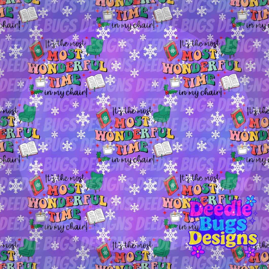 It’s The Most Wonderful Time in My Chair