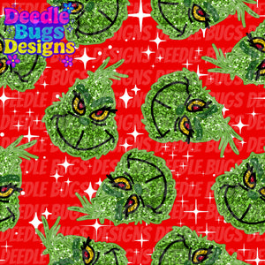Glitter Mean Green
