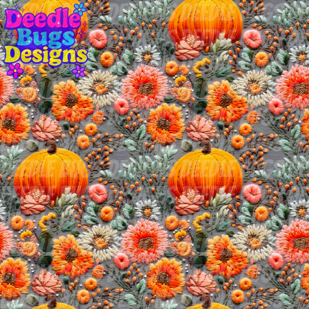Pumpkin Floral