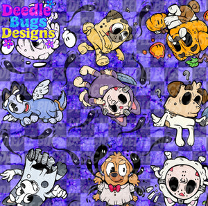 Horror Heelers Checkered