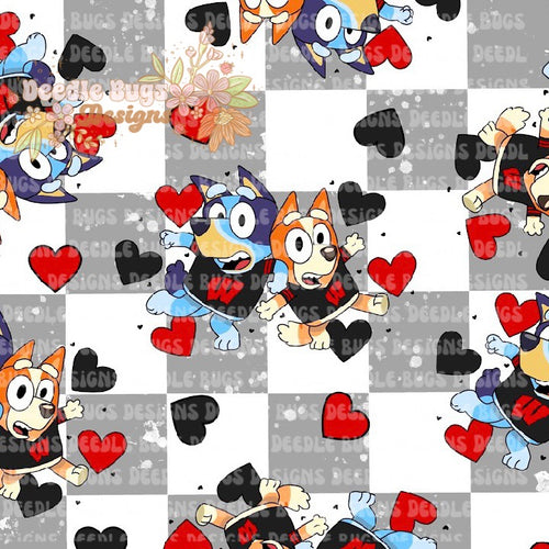 B A D G E R S Checkered