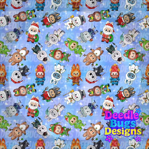 Little Monster x Classic Christmas Characters