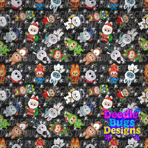 Little Monster x Classic Christmas Characters