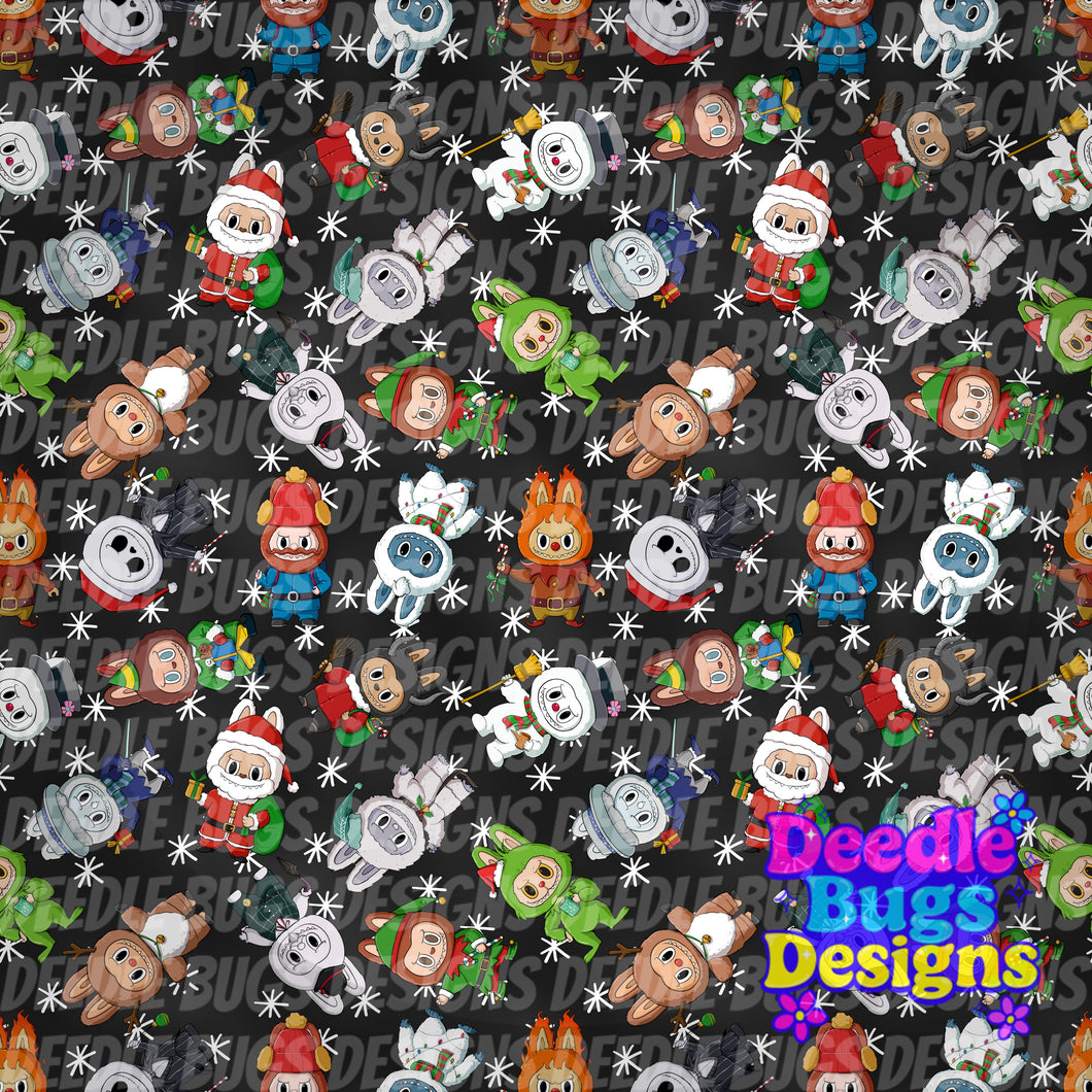 Little Monster x Classic Christmas Characters