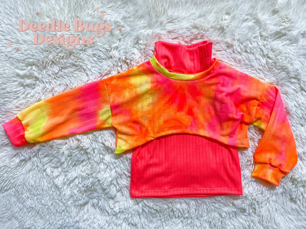 Mystery Honey Top & Mock Neck Tank