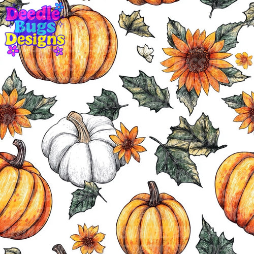 Floral Pumpkins