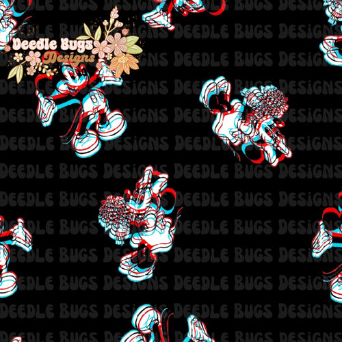 3D Mouse Black